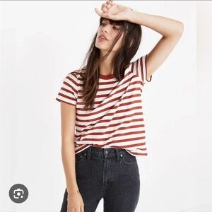 Madewell Northside Vintage Tee in Sid Stripe